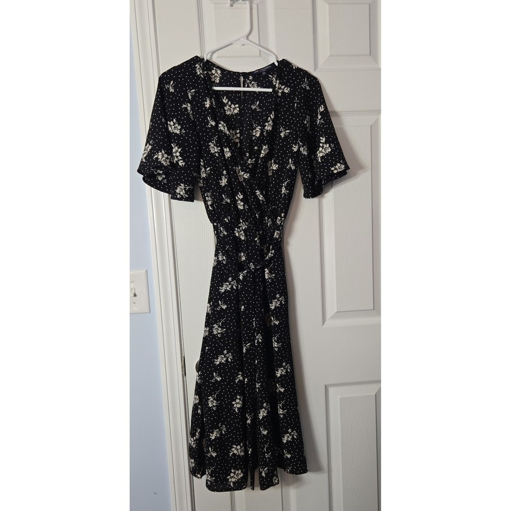 One‎ Heart Clothing Womans Short Sleeve Midi Jumpsuit. Size XS